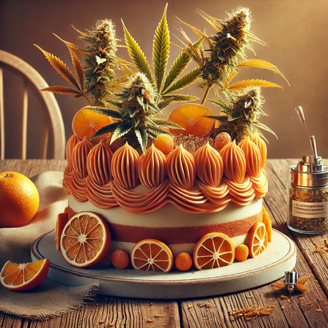 Orange Kush Cake